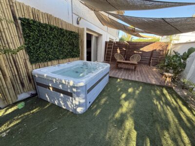 Rez de jardin cosy jacuzzi